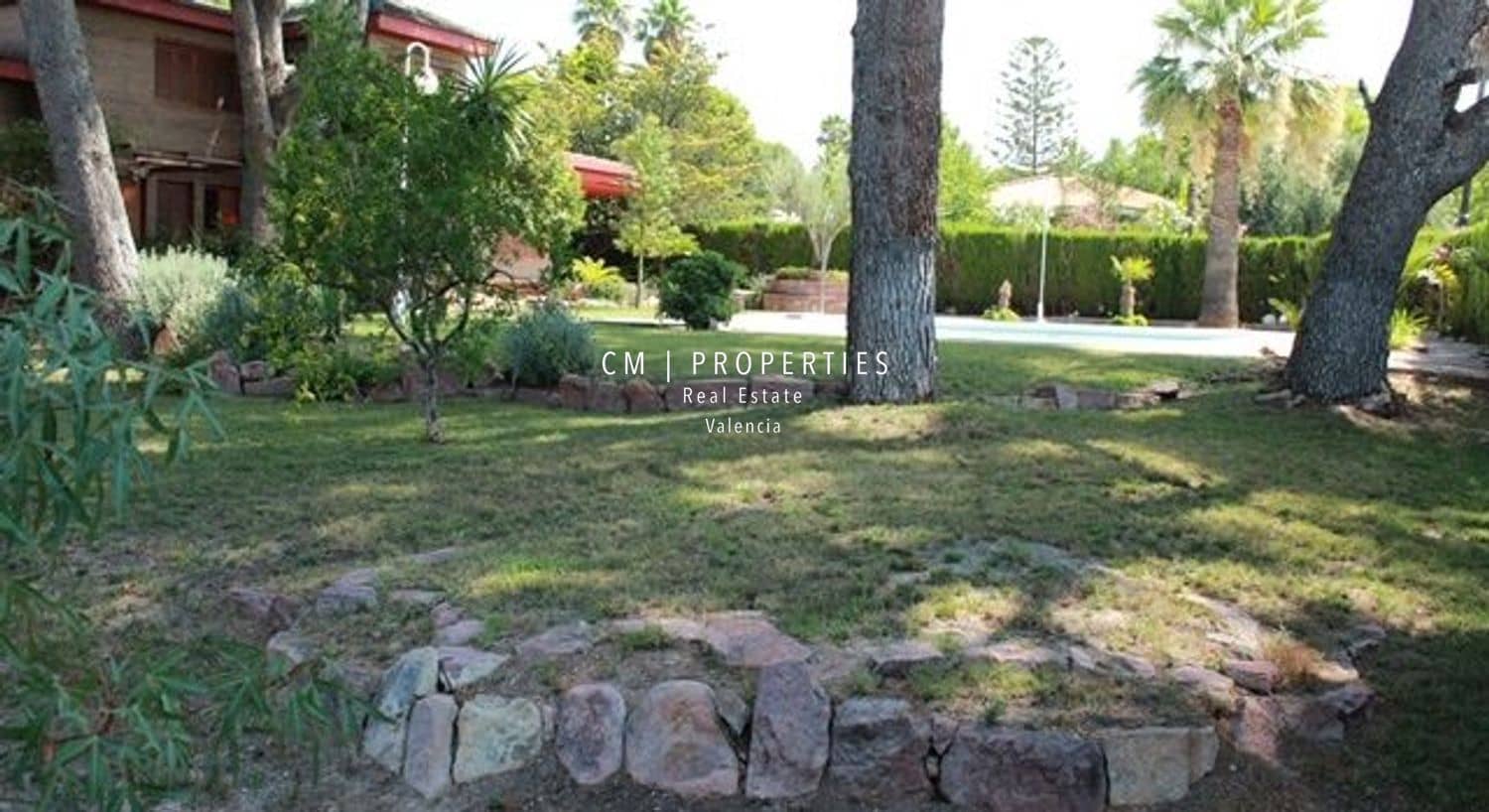 6 sypialnia Willa do wynajęcia w Paterna z basenem garażem - 3 500 € (Ref: 9158397)