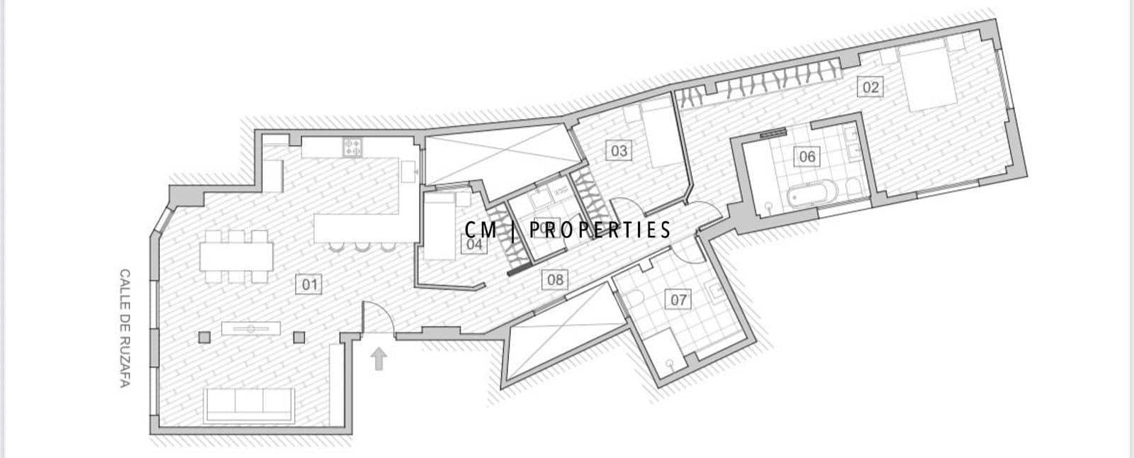 3 chambre Appartement à vendre à Valence ville - 840 000 € (Ref: 9207699)