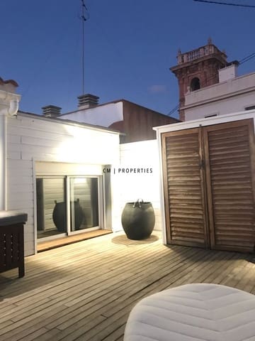 Penthouse de 2 chambres à louer à El Carme, Valence ville - 1 400 € (Ref: 9283032)