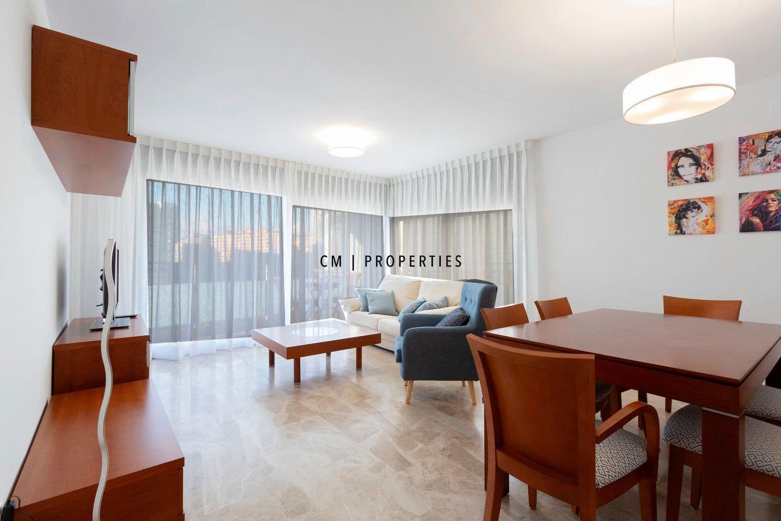 Piso de 3 habitaciones en València ciudad en alquiler con garaje - 2.200 € (Ref: 9292332)