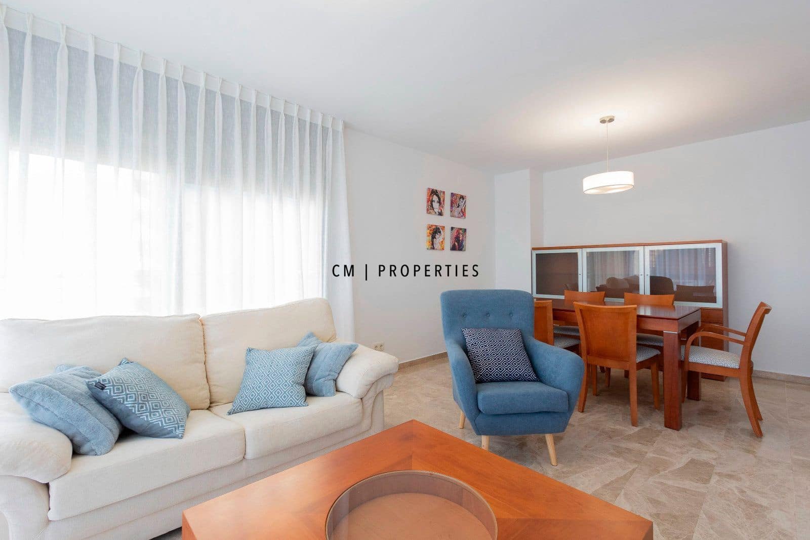 Piso de 3 habitaciones en València ciudad en alquiler con garaje - 2.200 € (Ref: 9292332)