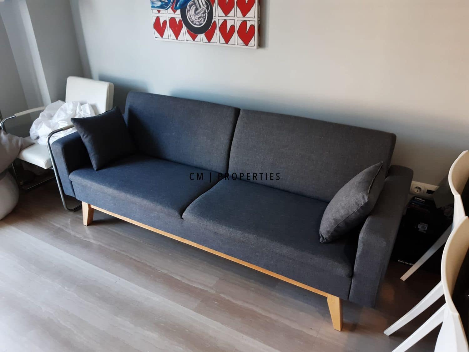 1 makuuhuone Asunto vuokrattavana paikassa Valencia kaupunki mukana uima-altaan 
autotalli - 1 650 € (Ref: 9325637)