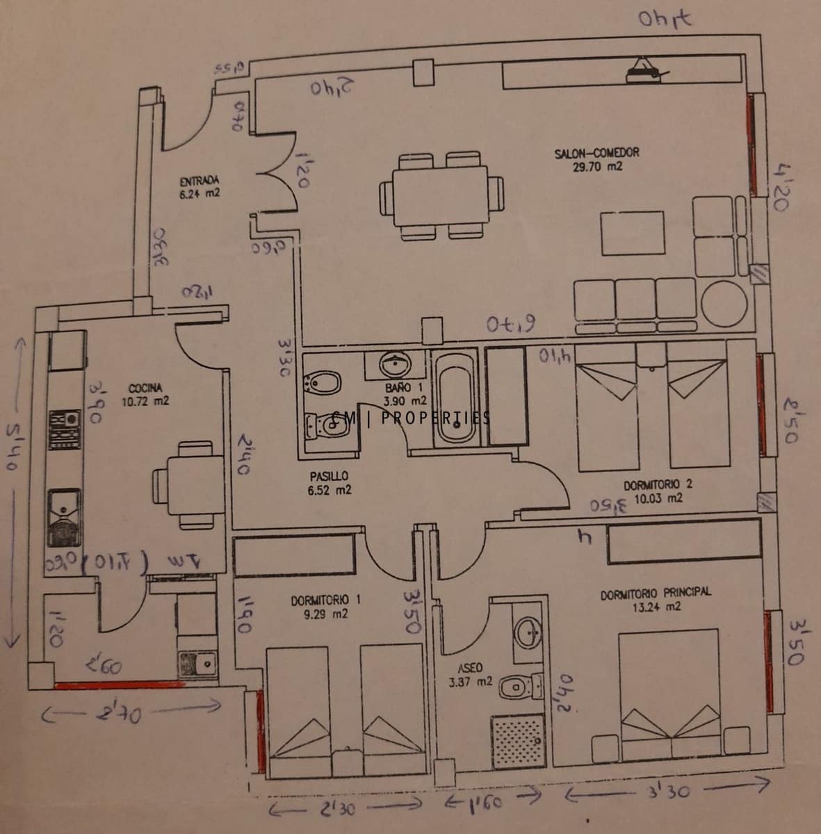 3 quarto Apartamento para venda em Valencia cidade com garagem - 214 900 € (Ref: 9330922)
