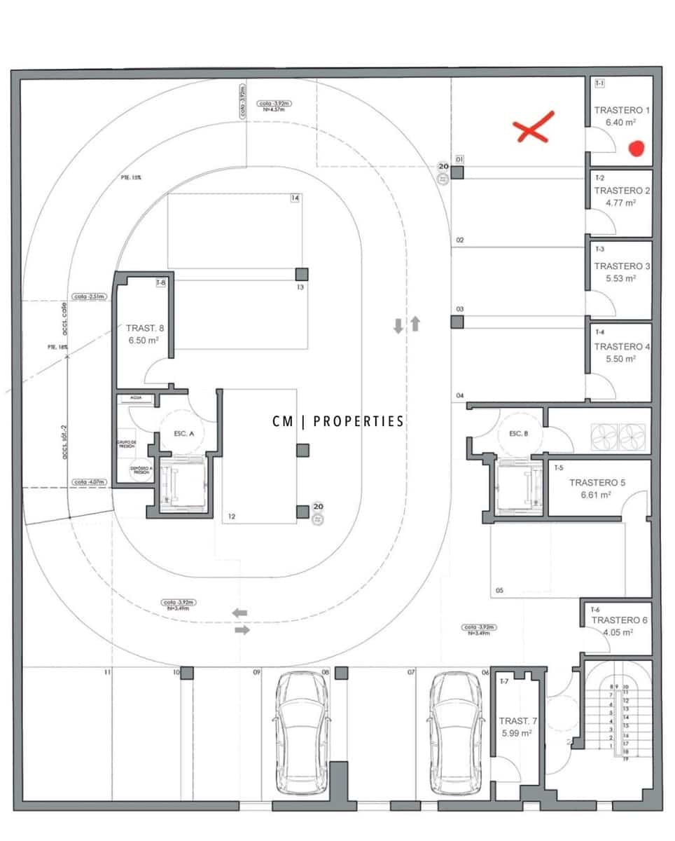 2 Zimmer Wohnung zu vermieten in Torrent mit Garage - 1.500 € (Ref: 9331747)