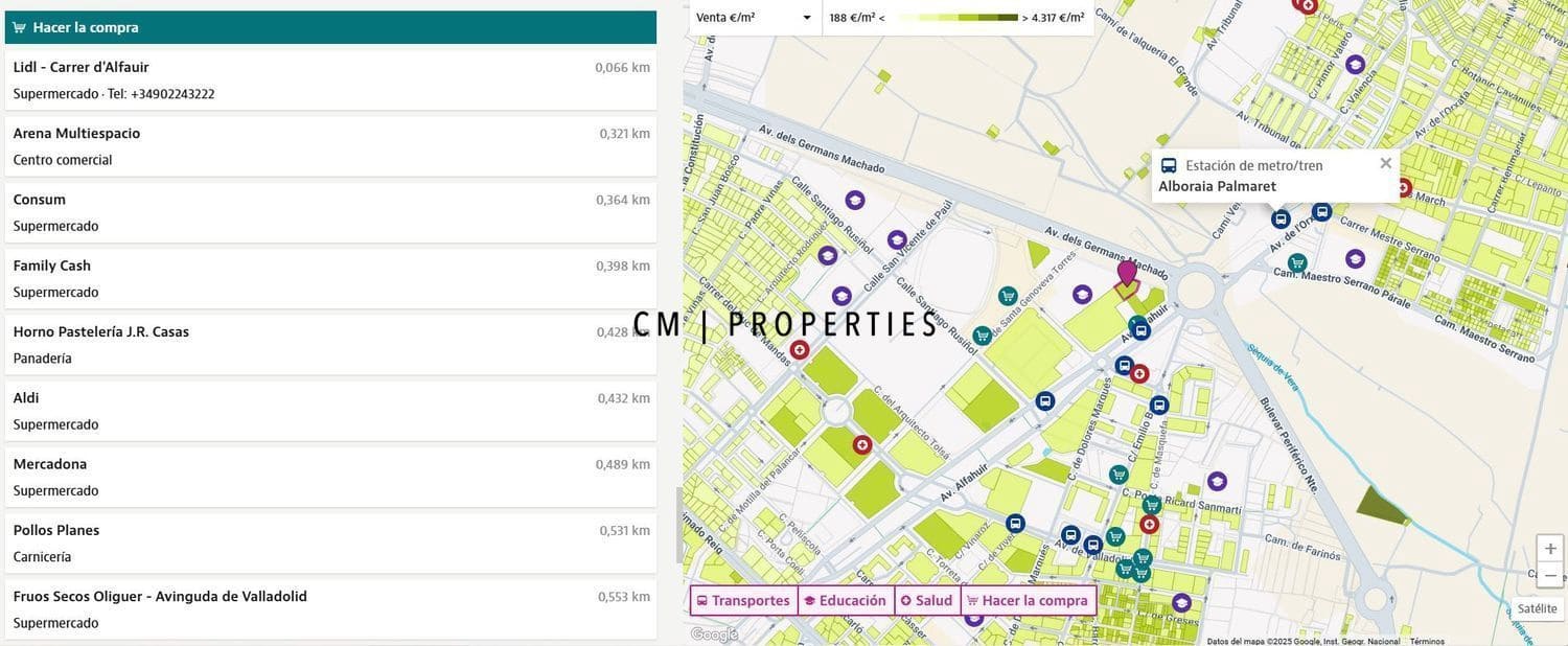 Lejlighed til salg i Valencia by med swimmingpool - € 285.000 (Ref: 9340105)