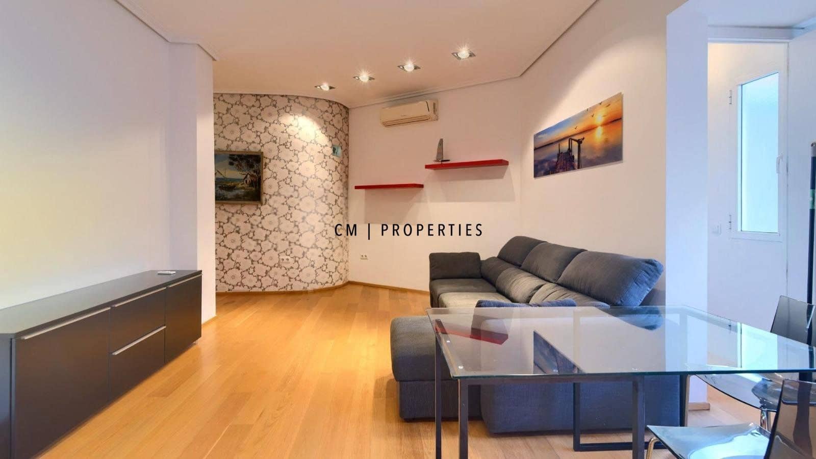 1 Zimmer Wohnung zu vermieten in Valencia Stadt - 1.450 € (Ref: 9378297)