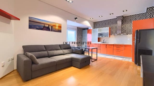 1 Zimmer Wohnung zu vermieten in València Stadt - 1.450 € (Ref: 9378297)