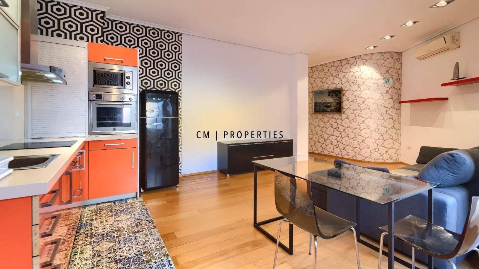 1 Zimmer Wohnung zu vermieten in Valencia Stadt - 1.450 € (Ref: 9378297)