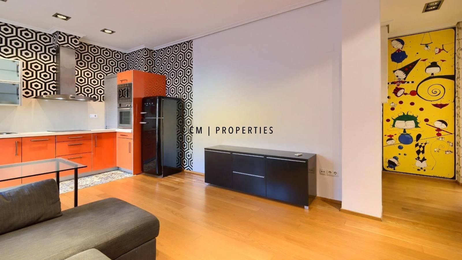 1 Zimmer Wohnung zu vermieten in Valencia Stadt - 1.450 € (Ref: 9378297)