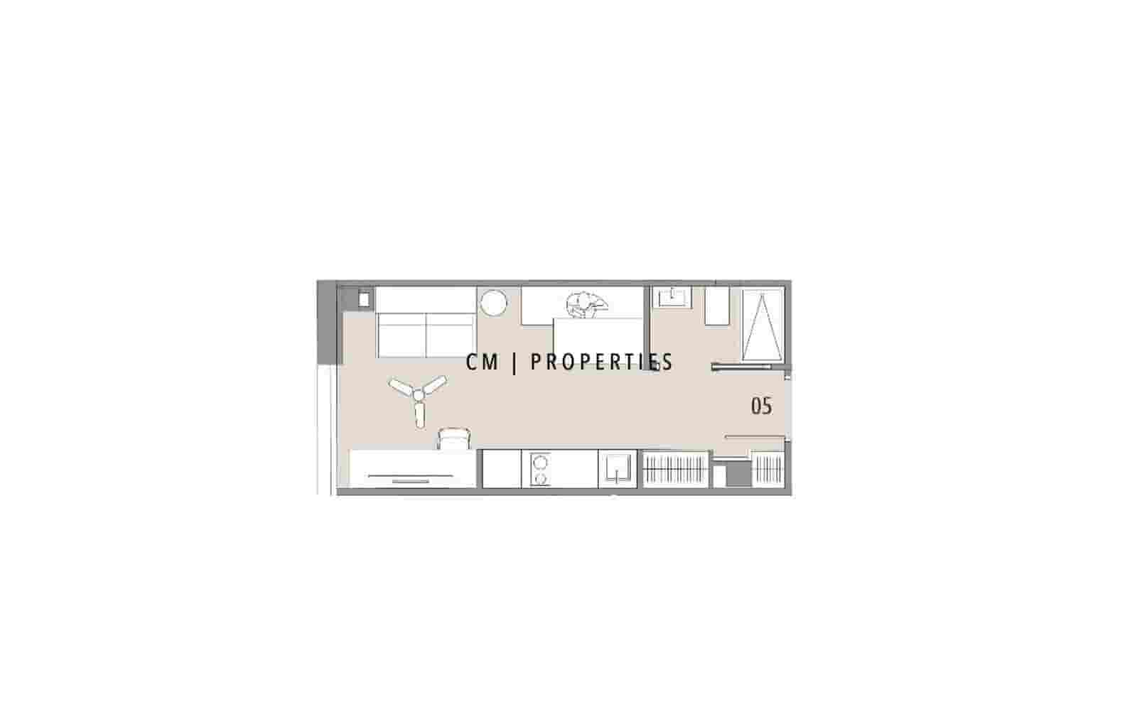 Flat te huur in Valencia stad - € 900 (Ref: 9400149)