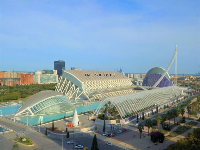 1 sypialnia Mieszkanie do wynajęcia w Ciutat de les Arts i de les Ciencies, Miasto Walencja z basenem garażem - 1 200 € (Ref: 9402575)