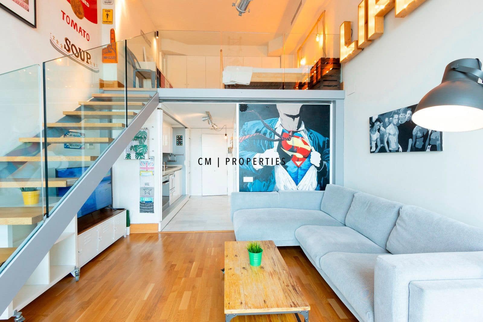 1 soveværelse Penthouse til leje i Valencia by - € 1.230 (Ref: 9404644)