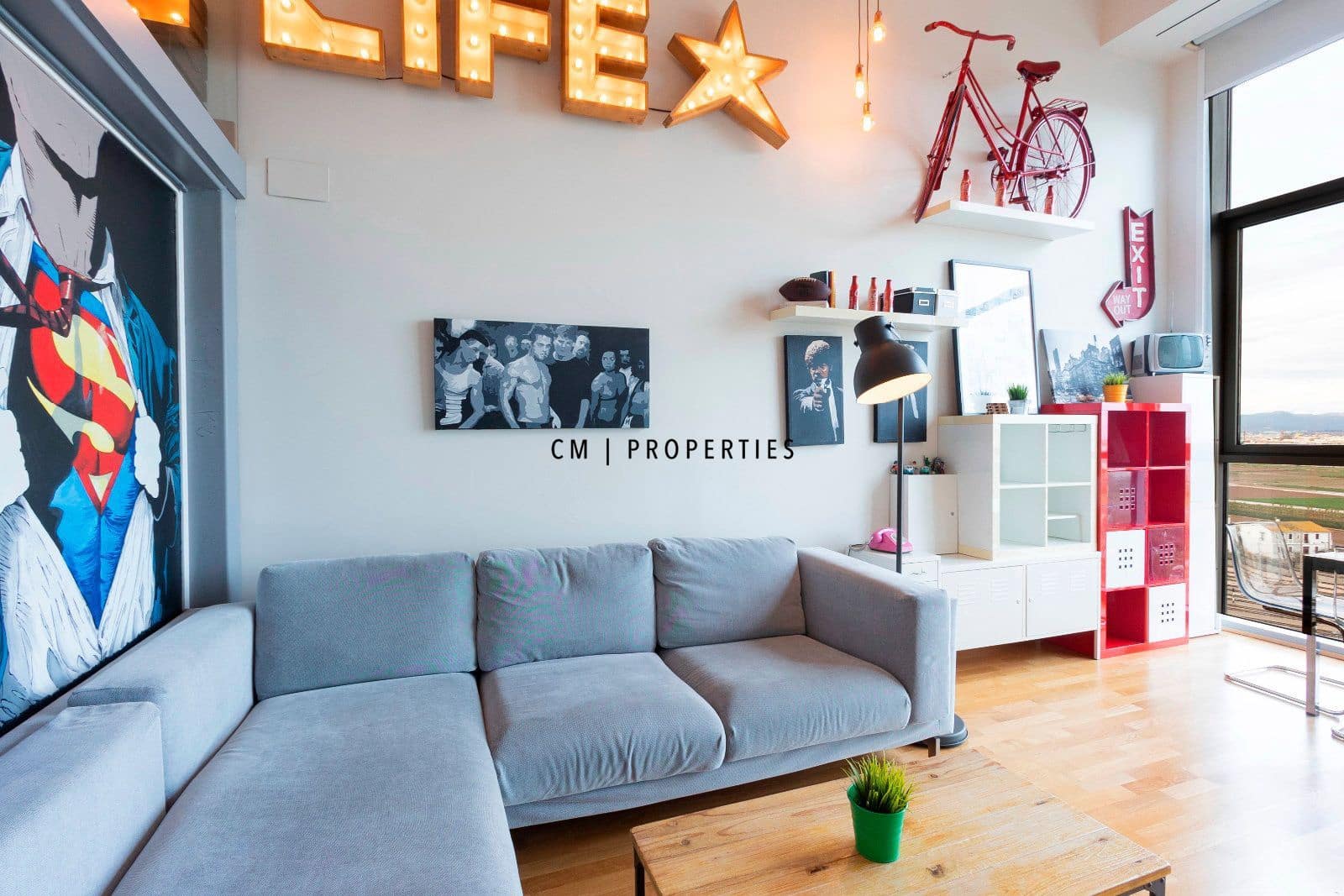 1 soveværelse Penthouse til leje i Valencia by - € 1.230 (Ref: 9404644)