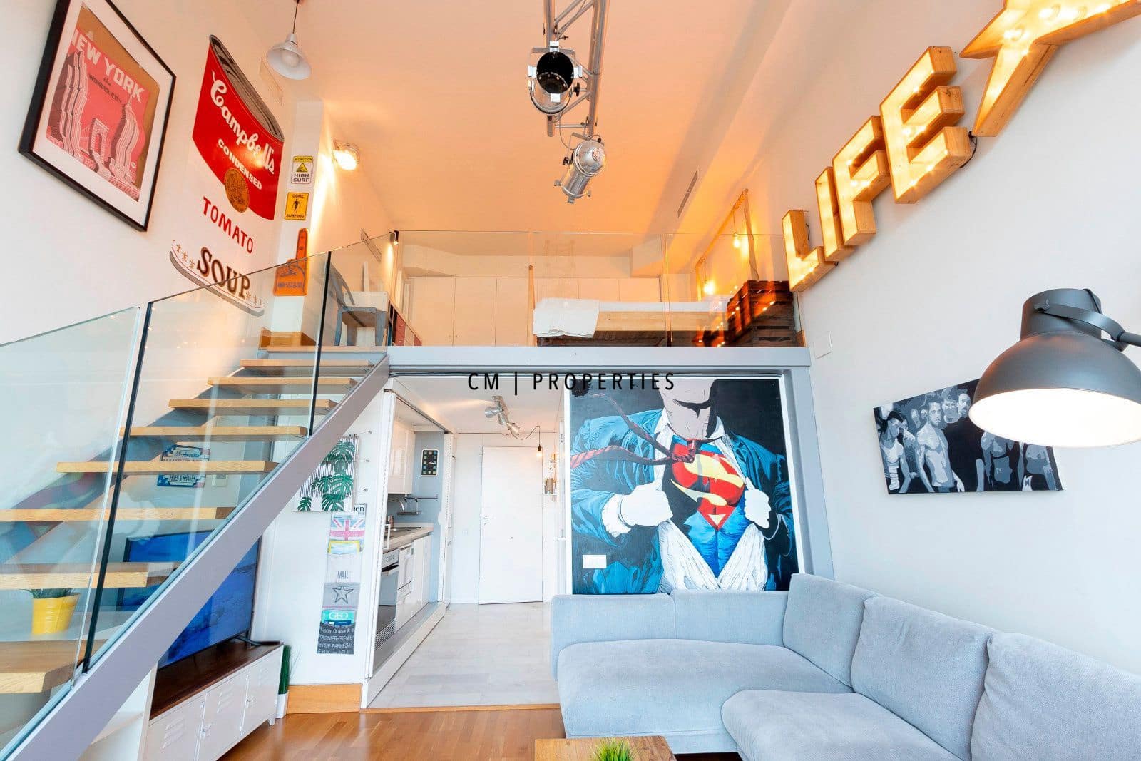 1 soveværelse Penthouse til leje i Valencia by - € 1.230 (Ref: 9404644)