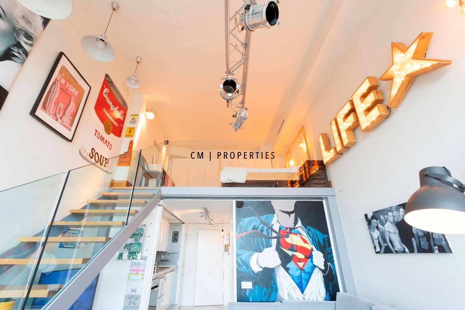 1 soveværelse Penthouse til leje i Valencia by - € 1.230 (Ref: 9404644)