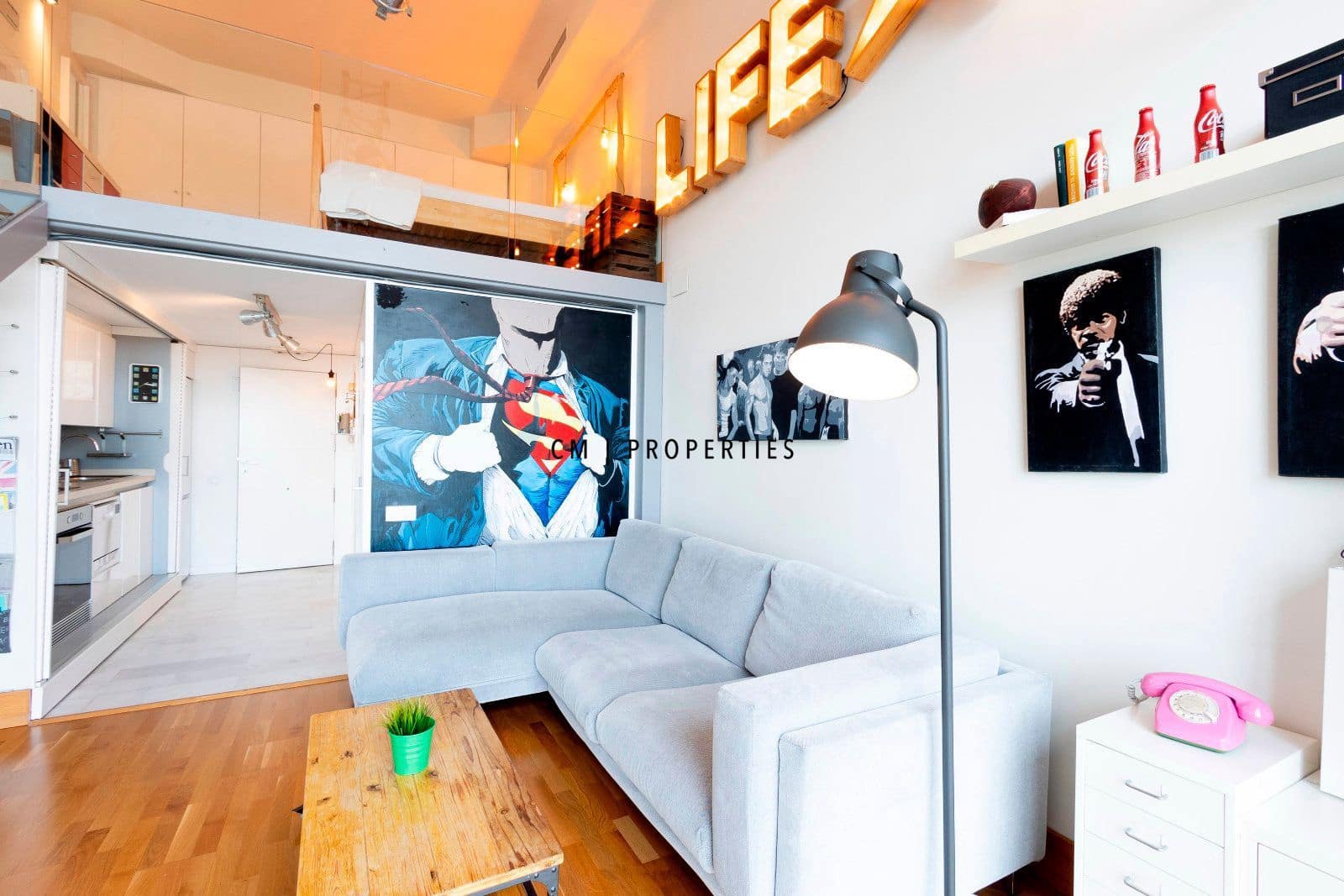 1 soveværelse Penthouse til leje i Valencia by - € 1.230 (Ref: 9404644)