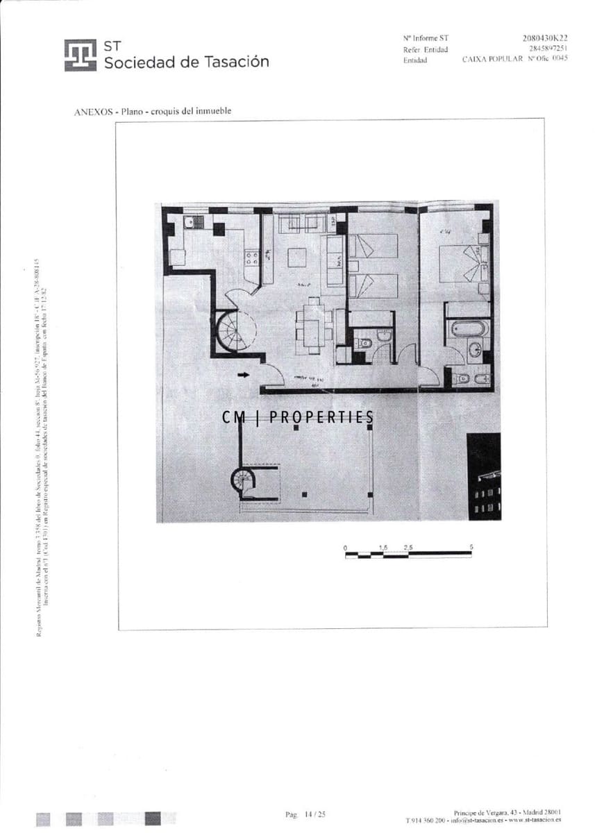2 slaapkamer Penthouse te koop in Torrent met garage - € 369.000 (Ref: 9409934)