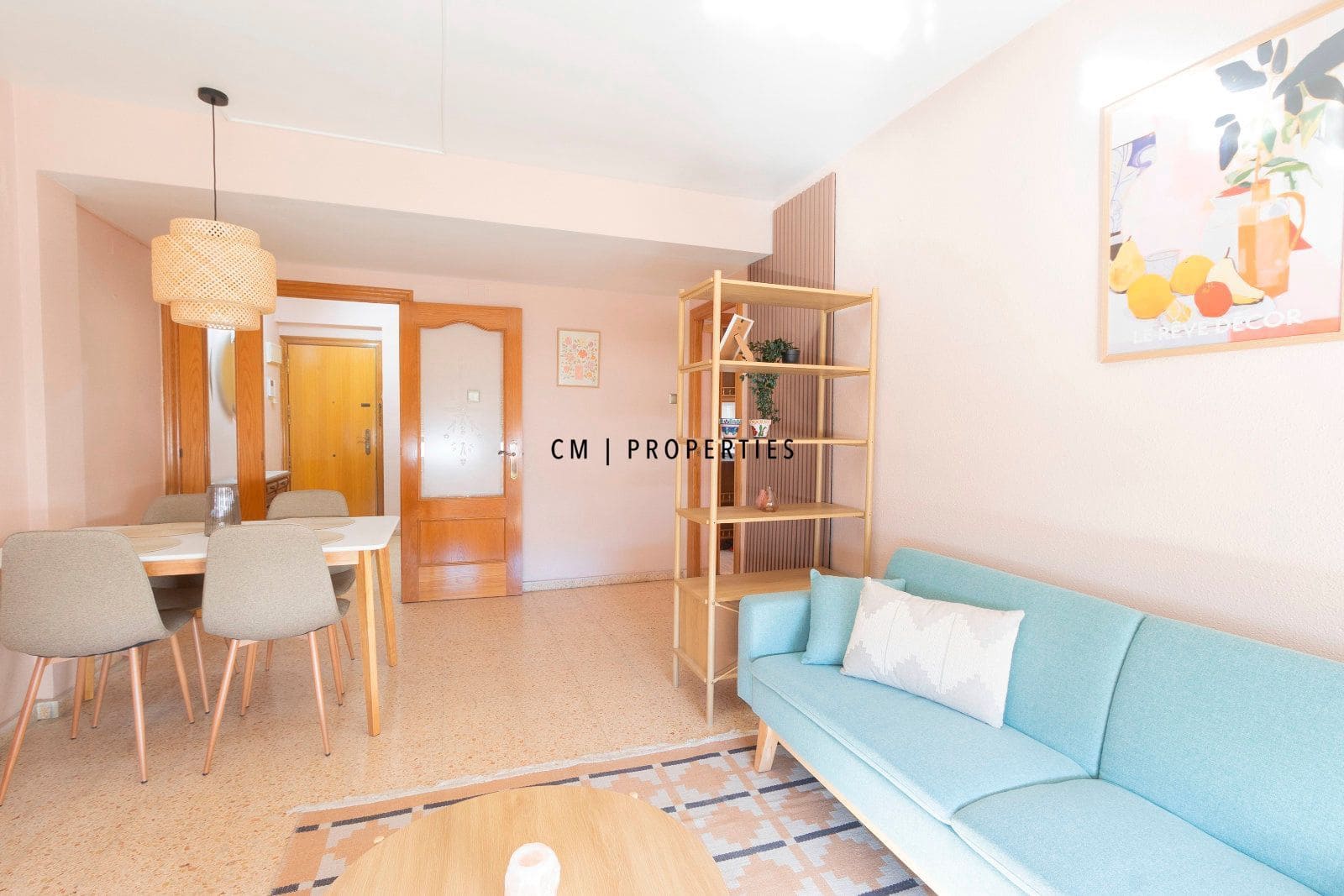4 camera da letto Appartamento da affittare in Valencia citta - 1.500 € (Rif: 9424506)