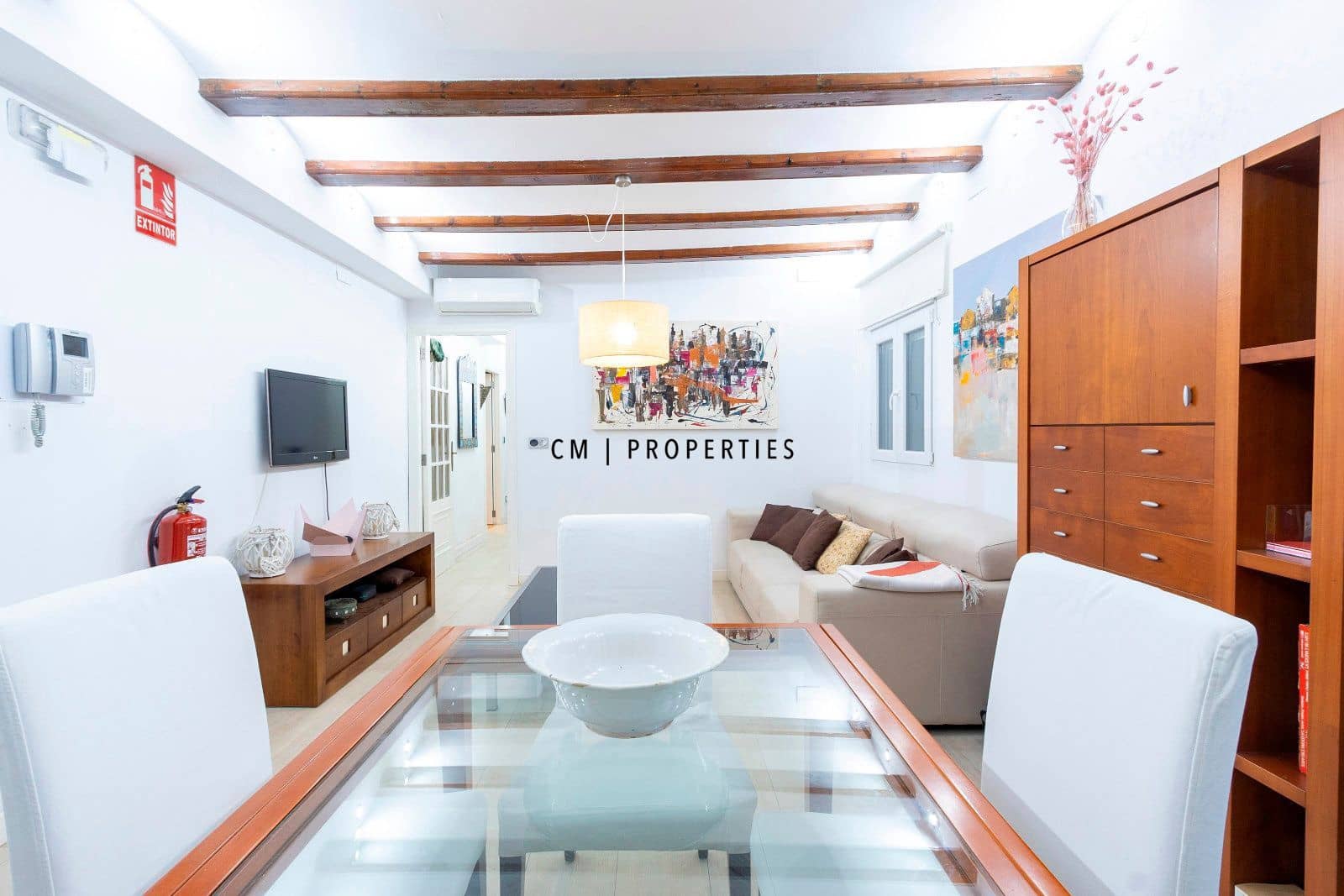 1 soveværelse Lejlighed til leje i Valencia by med garage - € 1.700 (Ref: 9434940)