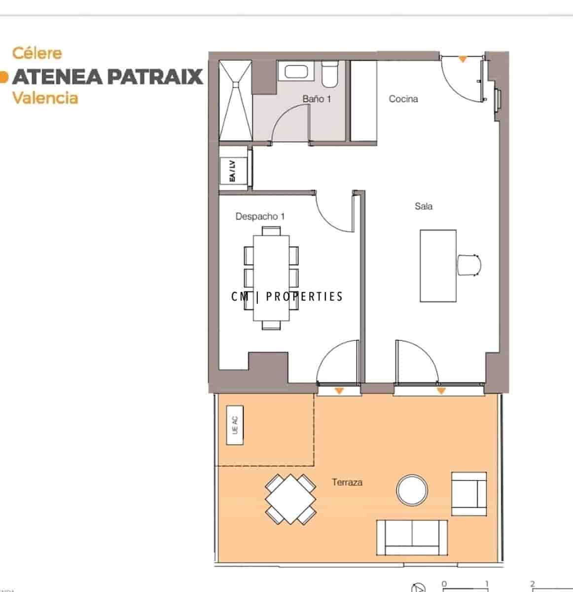 Bureau à louer à Valence ville avec garage - 1 100 € (Ref: 9460701)