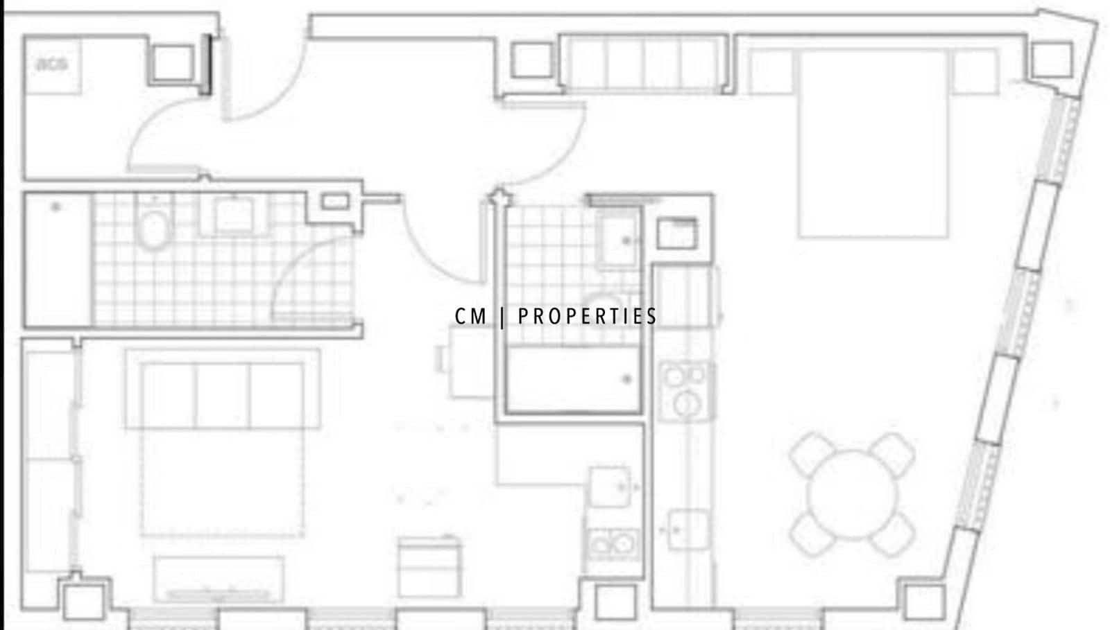 2 camera da letto Appartamento in vendita in Valencia citta - 360.000 € (Rif: 9487199)