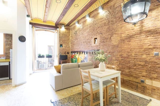 1 makuuhuone Asunto vuokrattavana paikassa Ciutat Vella, Valencia kaupunki - 1 200 € (Ref: 9493931)