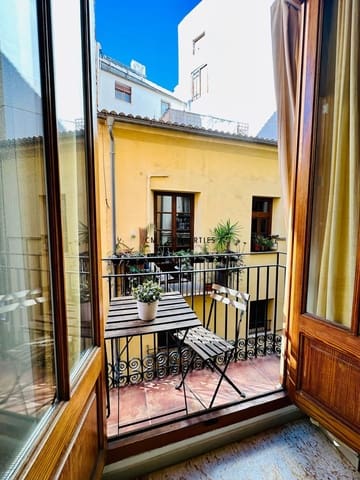 1 makuuhuone Asunto vuokrattavana paikassa Ciutat Vella, Valencia kaupunki - 1 200 € (Ref: 9493931)