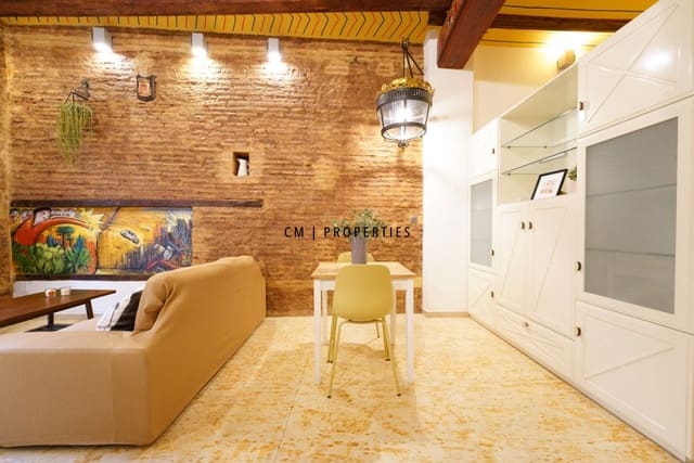Piso de 1 habitación en Ciutat Vella, València ciudad en alquiler - 1.200 € (Ref: 9493931)