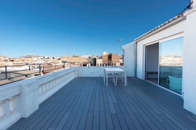 2 bedroom Penthouse for rent in Valencia city - € 1,900 (Ref: 9500382)