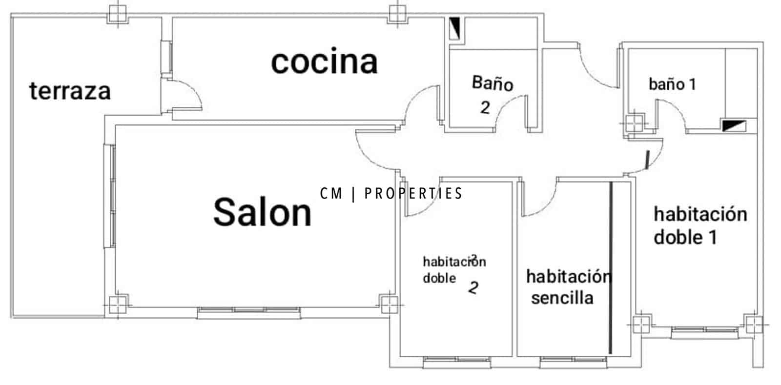 3 slaapkamer Flat te huur in Paterna met garage - € 1.100 (Ref: 9525591)