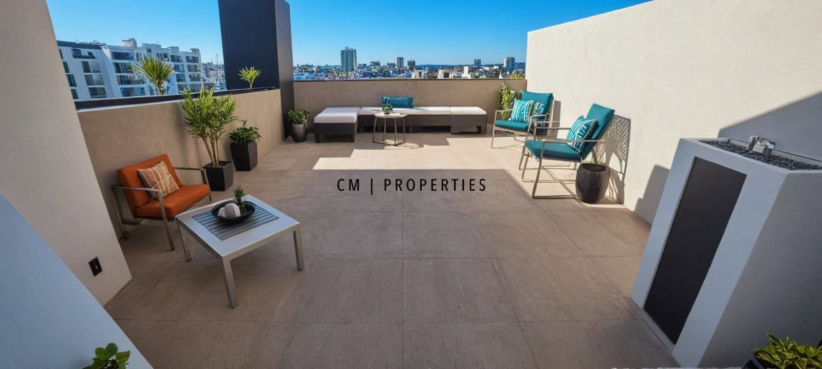 Penthouse de 3 chambres à louer à Valence ville - 2 000 € (Ref: 9531986)