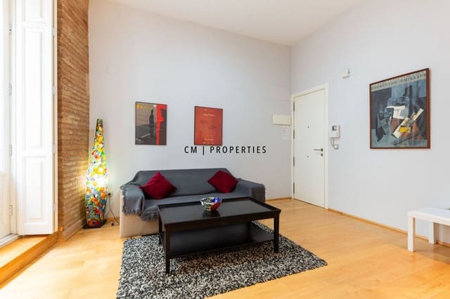 2 Zimmer Wohnung zu vermieten in Ciutat Vella, València Stadt - 1.500 € (Ref: 9536470)