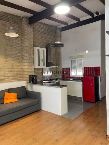 Ático de 2 habitaciones en L'Eixample, València ciudad en alquiler - 1.350 € (Ref: 9544481)