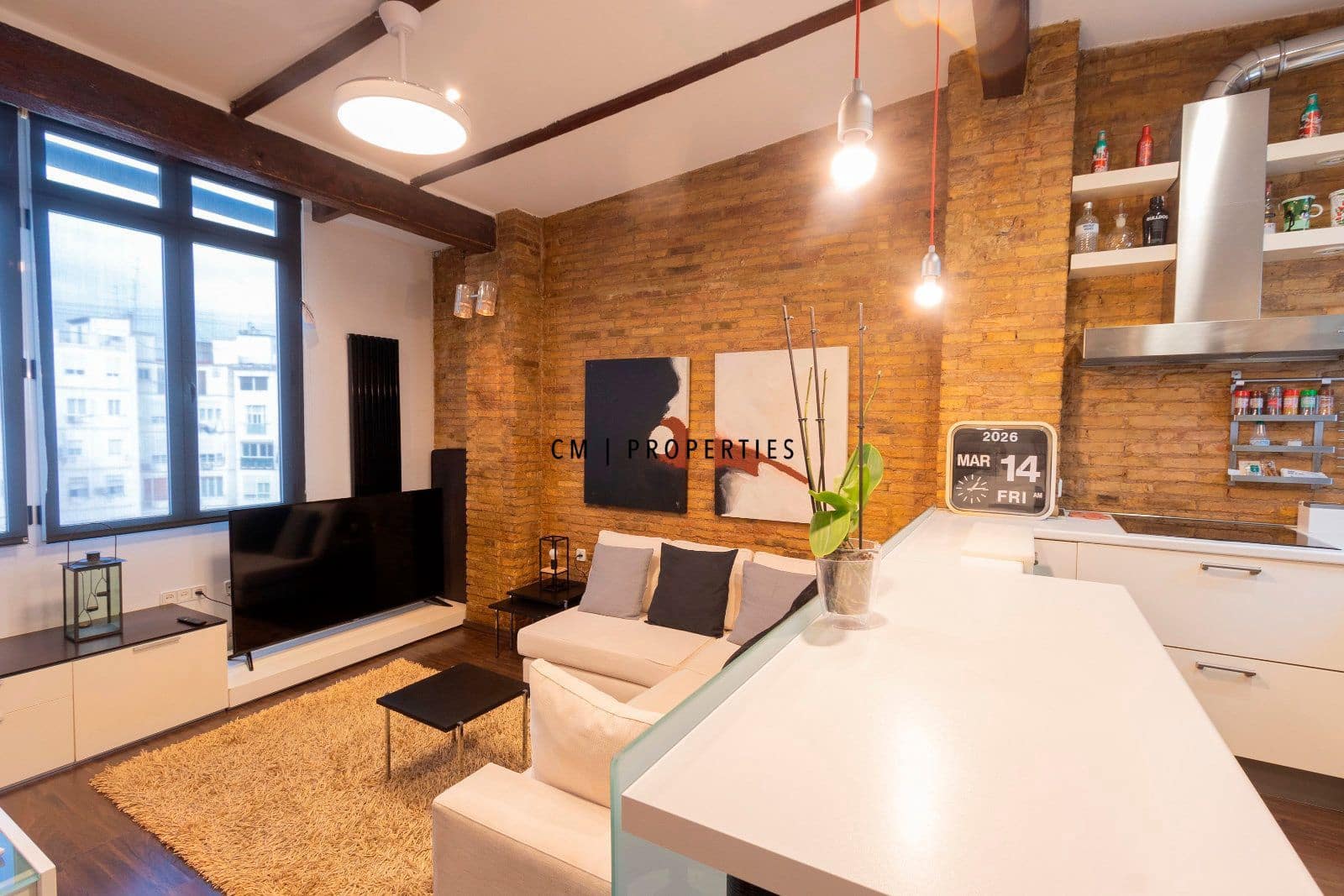 Penthouse zu vermieten in Valencia Stadt - 1.600 € (Ref: 9580261)