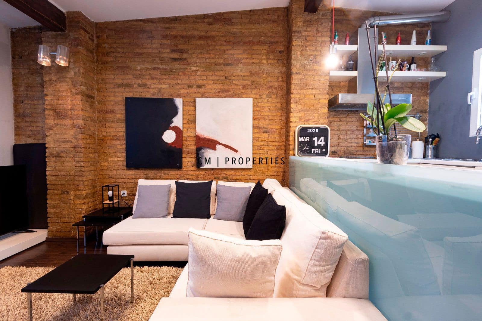 Penthouse zu vermieten in Valencia Stadt - 1.600 € (Ref: 9580261)