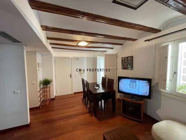 1 quarto Apartamento para arrendar em Valência cidade - 1 100 € (Ref: 9606988)