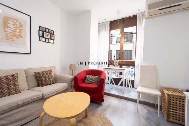 2 Zimmer Wohnung zu vermieten in Sant Francesc, València Stadt - 1.200 € (Ref: 9624200)