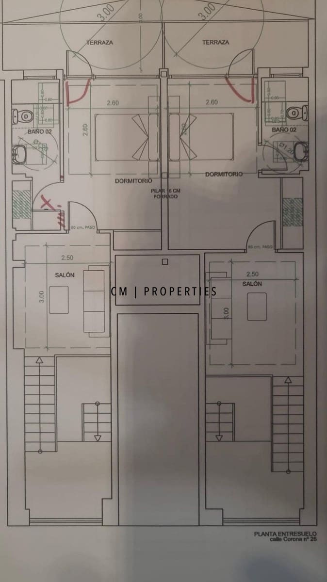 Piso de 2 habitaciones en València ciudad en alquiler con garaje - 1.950 € (Ref: 9634996)