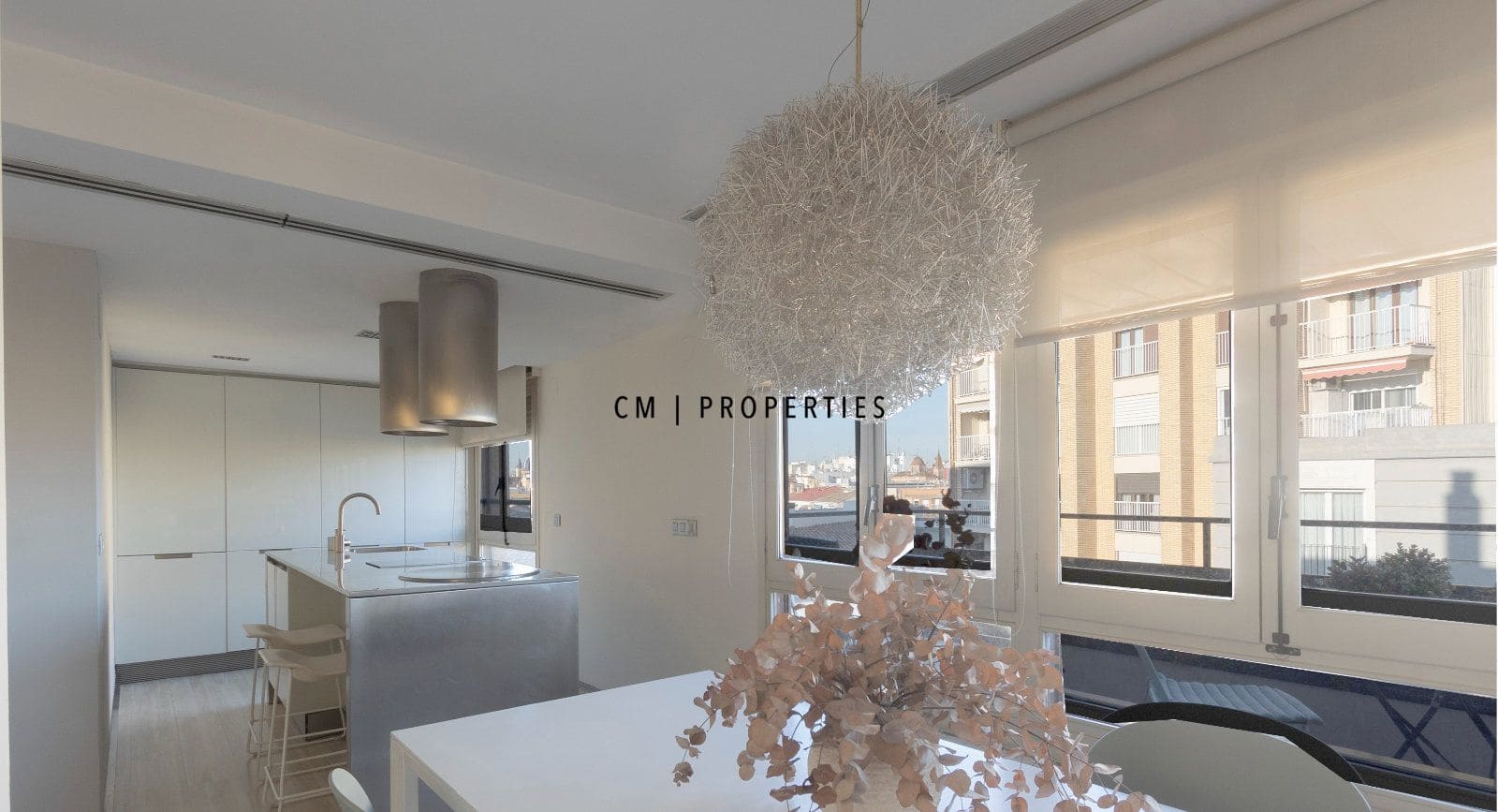 1 makuuhuone Kattohuoneisto vuokrattavana paikassa Valencia kaupunki mukana 
autotalli - 2 200 € (Ref: 9645975)