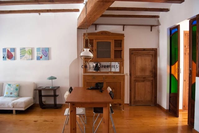 Piso de 1 habitación en Ciutat Vella, València ciudad en alquiler - 1.300 € (Ref: 9665156)