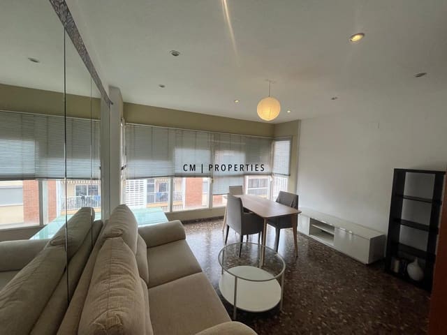 Piso de 2 habitaciones en Benimaclet, València ciudad en alquiler - 1.390 € (Ref: 9675973)