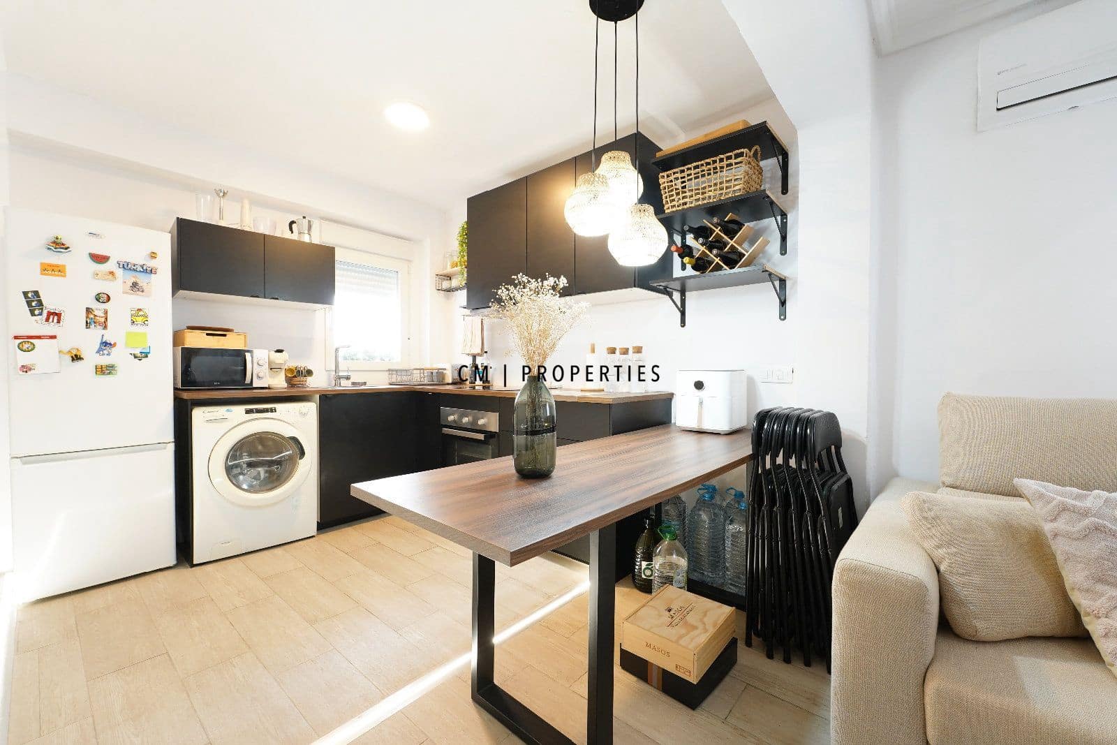 2 sypialnia Mieszkanie do wynajęcia w Miasto Walencja - 1 000 € (Ref: 9699782)