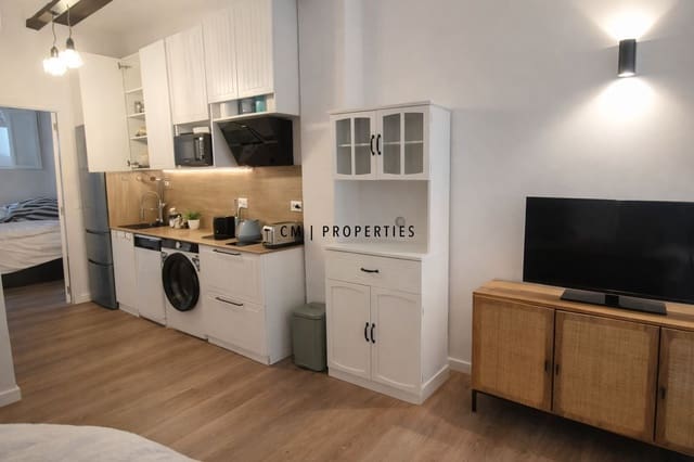 1 Zimmer Wohnung zu vermieten in Poblats Maritims, València Stadt - 1.300 € (Ref: 9715606)