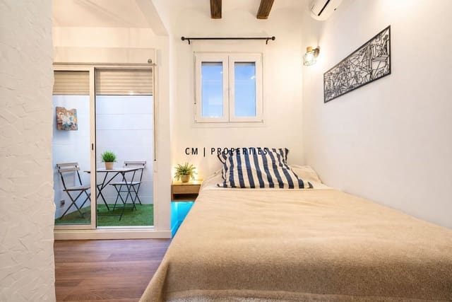 1 Zimmer Wohnung zu vermieten in Poblats Maritims, València Stadt - 1.300 € (Ref: 9715606)