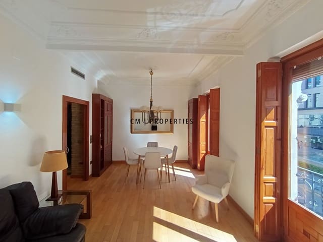 3 soverom Leilighet til leie i Extramurs, Valencia by - € 1 600 (Ref: 9716666)