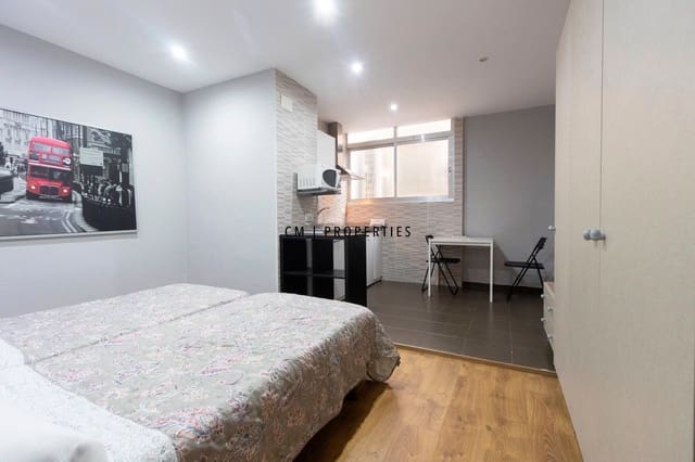 1 quarto Apartamento para arrendar em Ciutat Vella, Valência cidade - 1 050 € (Ref: 9730458)