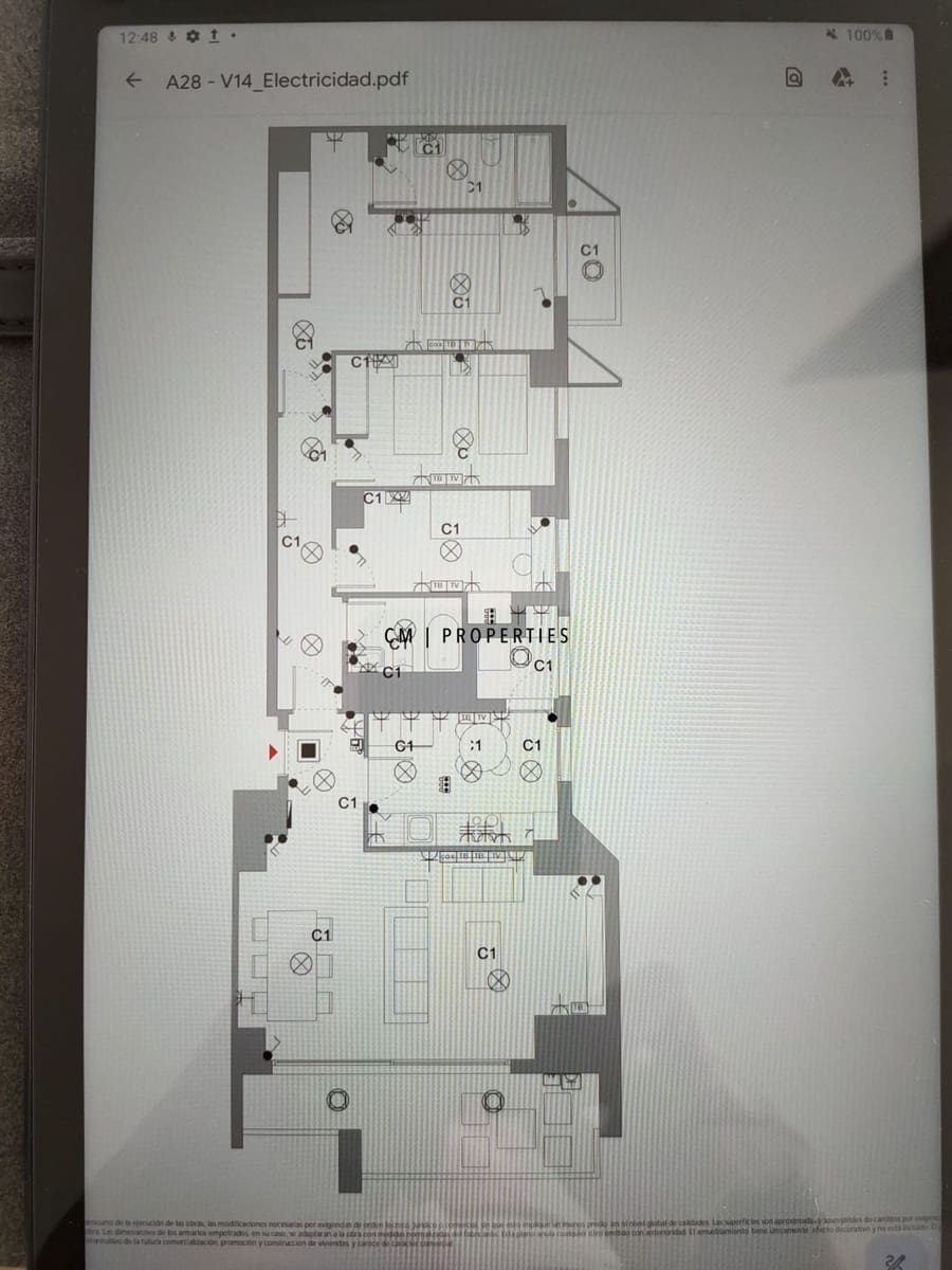 3 quarto Apartamento para arrendar em Valencia cidade com piscina - 1 500 € (Ref: 9771832)