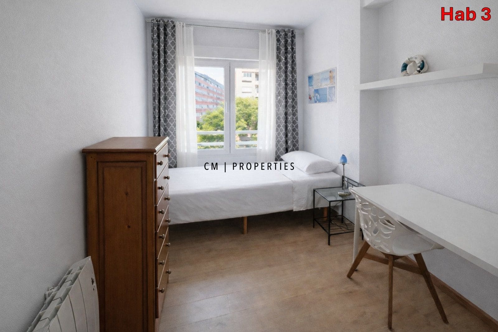 3 soveværelse Lejlighed til leje i Valencia by - € 1.500 (Ref: 9772003)