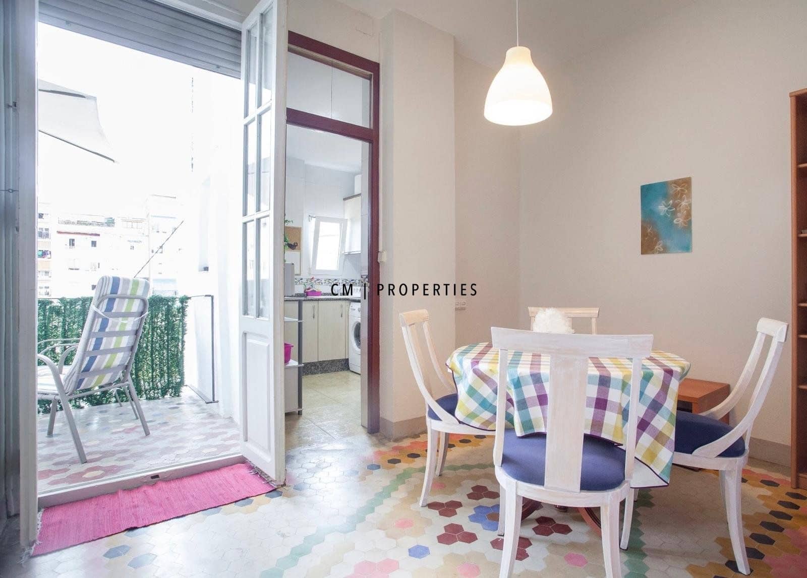 2 Zimmer Wohnung zu vermieten in Valencia Stadt - 1.200 € (Ref: 9789421)