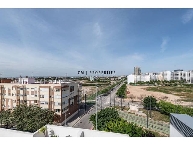 4 Zimmer Penthouse zu vermieten in Quatre Carreres, València Stadt mit Pool Garage - 2.500 € (Ref: 9819617)